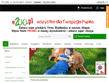 Tablet Screenshot of ezoo.pl